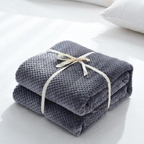 Microfiber Flannel Throw Blanket, for Traveling, Hiking, Camping , TV, Cabin, Couch, Bedcover. All-Season Super Soft 49