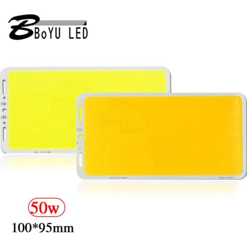 2pcs Led COB integrated light source 220x113mm 70W highlight LED light board COB panel light fishing light LED light source