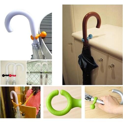 Creative Mini Umbrella Hanger Handy Plastic Holder Rack Cute Design Hanging Up Easily PP Umbrella Stands Hanger Plastic Holder