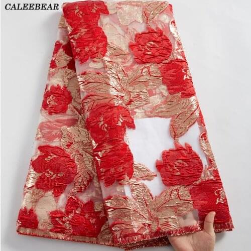 Latest French Lace Fabric Lightweight Design Embroidery African Mesh Lace Fabric Nigerian Organza Laces For Wedding Party S2476