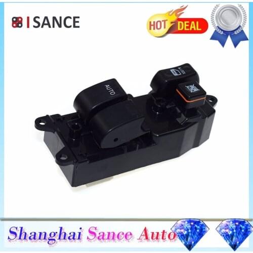 ISANCE Left Master Power Window Switch 84820-08010 901-712 For Toyota Tundra Sienna Solara 1998 1999 2000 2001 2002 2003-2006