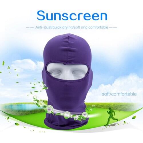 Face Head Masked Men And Women Stretch Windproof Motorcycle Cycling Warm Face Protection Summer Face Gini Protection Masked Hat
