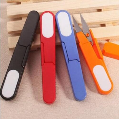 Mini Trimming Clipper Easy To Use Stainless Steel Tailor Scissors Durable V Type Sewing Forfex LX4382