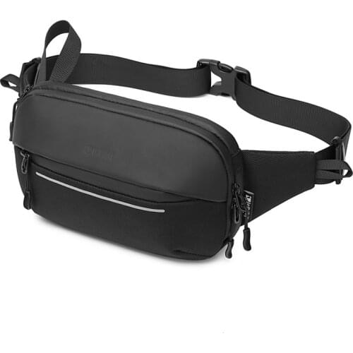 SUUTOOP Men Multifunction Expandable Shoulder Bag Waterproof Travel Crossbody Sling Bag Pack Messenger Pack Chest Bag For Male