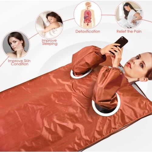 Upgraded Far-Infrared Sauna Blanket Stretchable Digital Thermal Sauna Blanket Body Shaper For Weight Loss Fitness Sauna Blanket