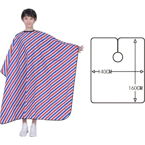 160*140cm Barber Hair Cape Hairdressing Capes Smock Wrap Hairdresser Hair Cutting Cape Anti Static Salon Gown Hairdressing Cloth