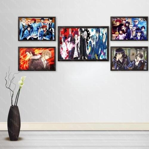 Anime K Project Posters Wall Art Decor Picture Modern Home Room Decoration Quality Canvas Painting More Size Customizable