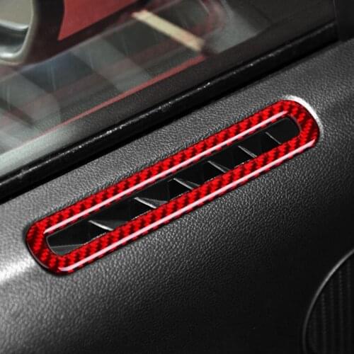 It Is Suitable For Ford Mustang The Carbon Fiber 2015-2019 Air Conditioning Outlet