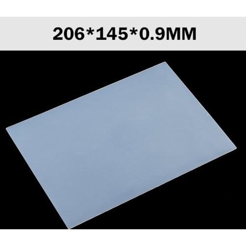 Clear Silicone Mat Resin Pad Home Craft Tool For Making Epoxy Resin Jewelry Sticky Plate High Temperature Resistance 206*145mm
