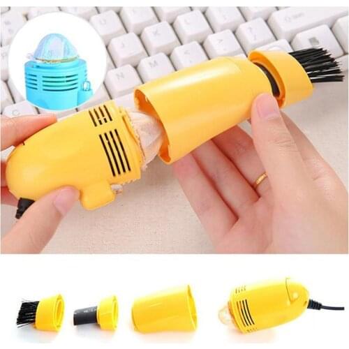 1p USB Keyboard Vacuum Cleaner PC Laptop Cleaner Computer Brush Desk Office Remove Dust Home Kit Tool Cleaning U7B9