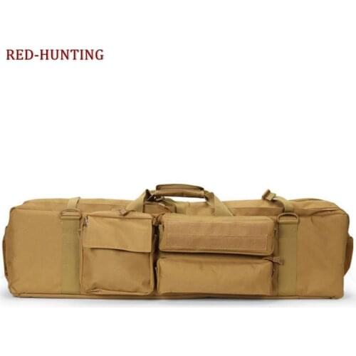 Tactical Hunting Backpack 37.8''/96CM Dual Rifle Square Carry Bag with Shoulder Strap Gun Protection Case Backpack