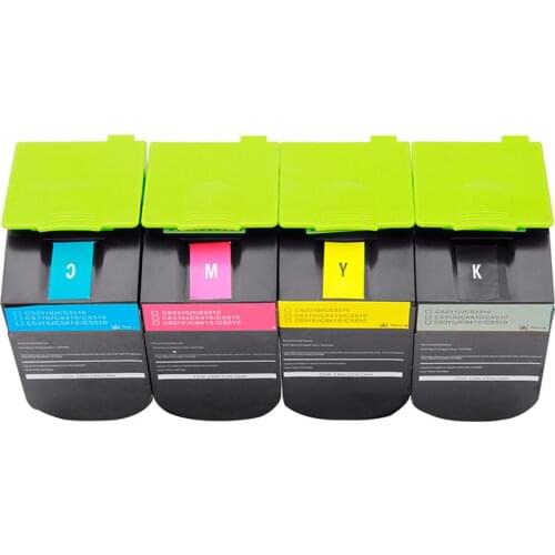 Laserjet Printer Toner Cartridge for Lexmark CS317 dn CS417 dn CS517 de CX317 dn CX417 de CX517 de CS CX 317 417 517 dn de