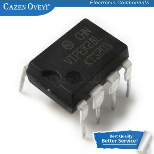 10pcs/lot VIPER28 VIPER28L DIP-7 In Stock