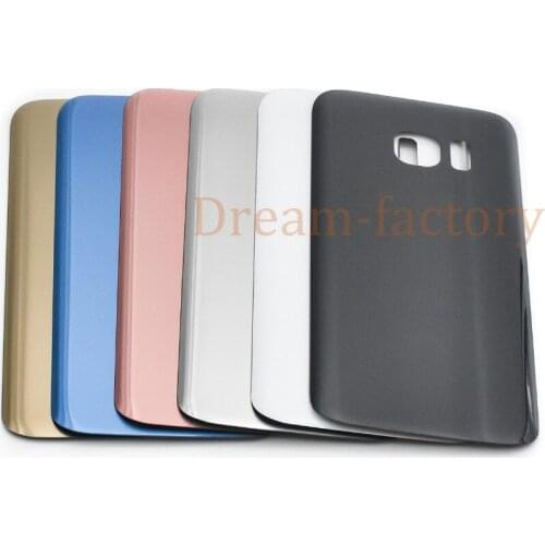 100PCS Back Cover Battery Door Housing Cover with Adhesive IMEI for Samsung Galaxy S7 Edge G930 G935