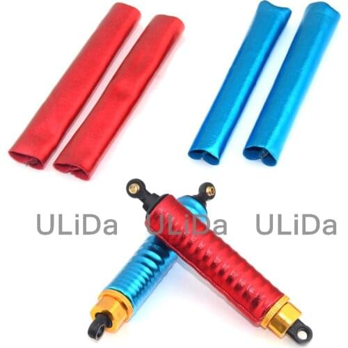 4pcs Shock Absorber Cover Dust-Proof Guard For 1/10 Scale RC Car Truck Buggy HSP HPI Traxxas Redcat Racing Himoto 108004 122004