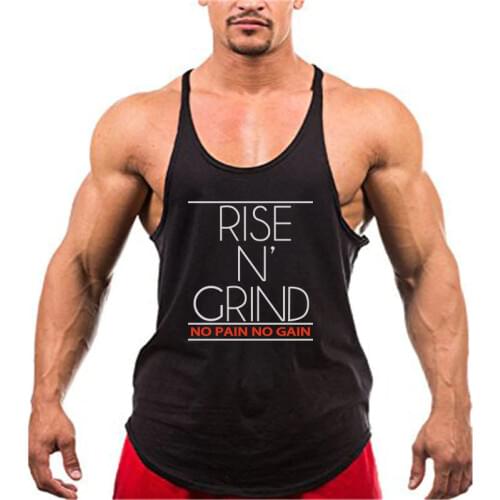 Brand Gym Clothing Fitness Men Bodybuilding Stringer Tank Top workout Singlet sports Sleeveless Shirt