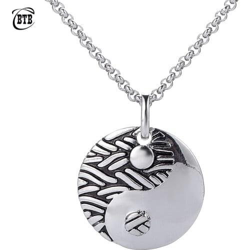 Gossip Necklace Yoga Chakra Buddha Pendant Necklace Ancient Silver color Zen Buddha Buddhism Amulet Religious Jewelry Gift