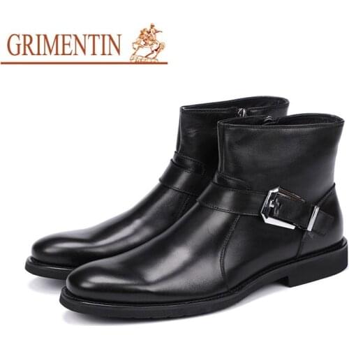 GRIMENTIN Men's Motorcycle Boots