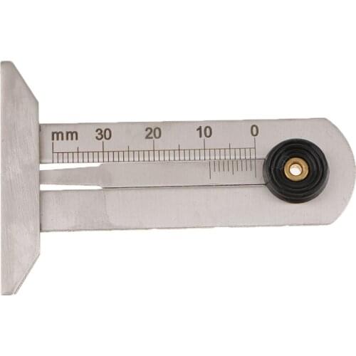 Motorcycle Car Truck Tire Tyre Tread Depth Tester Gauge Tool 0-30mm