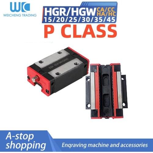 Linear rail block HGH15CA HGW15CC HGH20CA HA HGW20CC HC HGH25CA HGH25HA HGH35CA HGH45C slider for P class EGR20 guide CNC parts
