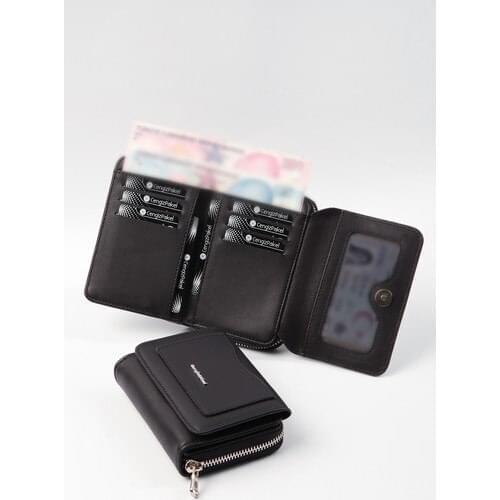 Cengiz Pakel Small Size Black Women 'S Wallet 65239MNT