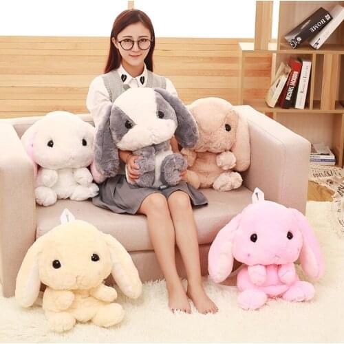 Kawaii Rabbit Backpacks Kids Toys Backpack Children Cartoon Bag Stuffed Plush Toy Bag Gifts for Girls Plush Backpacks