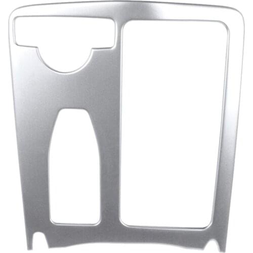 Sticker Frame Trim Car Styling Multimedia Handrest Panel Covers for Mercedes Benz W204 W212 C Class E