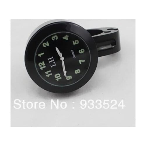New Waterproof Shock Resistant Motorcycle Handlebar Bar Mount Clock For Harley Cruiser Chopper