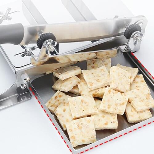 Manual Frozen Meat Slicer Beef Bacon Household Cutting Machine Stainless Steel Thickness Adjustable Meat And Vegetables Slicer