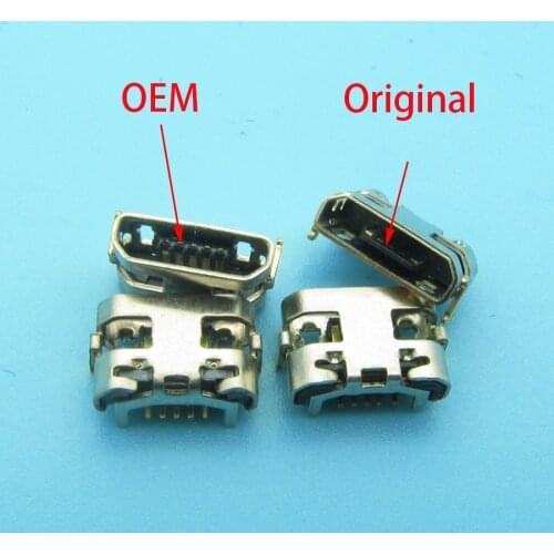 20PCS For Alcatel One Touch Pixi 4 OT 4034D 4034X Pixi 3 4G 5065 OT 5065 5065A USB Charging Port Dock Jack Plug Connector
