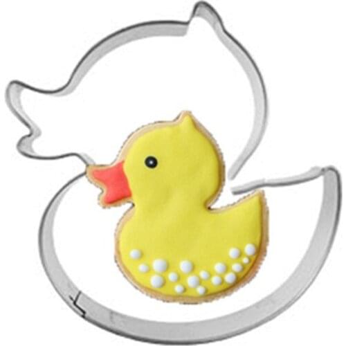Yellow Duck Meat Press Egg Biscuit Cookie Cutter Tools Kitchen Stainless Steel Chinese Market Online Baking Fondant Party Decor