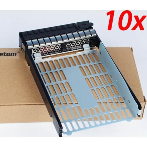 10PCS 373211-001 3.5" LFF SAS SATA HDD Tray CADDY For HP ML350 DL120 DL160 DL180 DL320 DL360 DL380 G5 G6 G7 Caddy Bracket