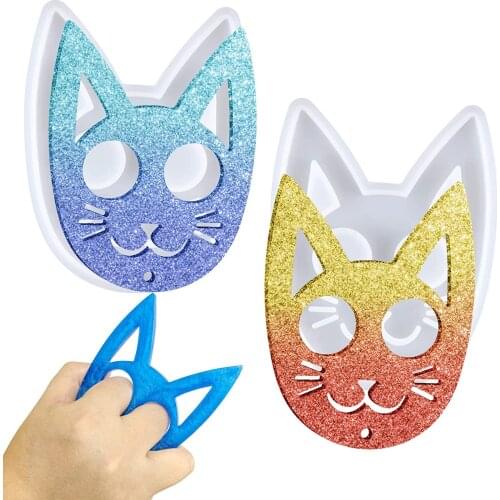 13 Patterns Self Defense Resin Molds Keychain Pendants Epoxy Jewelry Casting Mold Polymer Clay Mould for DIY DIY Crafts Making