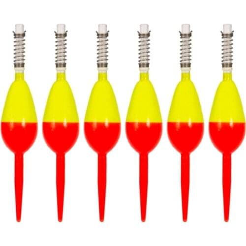 A5KC 2 Pieces Slip Bobbers for Fishing, Multi-size Fishing Bobbers Floats Unweighted Bobbers for Fishing Supplies