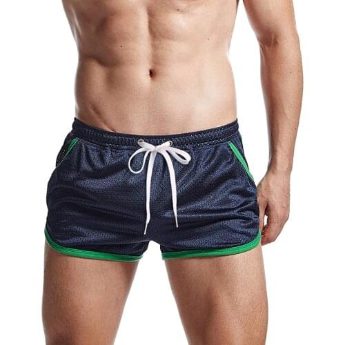 AIMPACT 2021 Athletic 3 Inch Booty Shorts Marathon Running Sleepwear Workout Gym Sexy Swimwear for Men AM2803