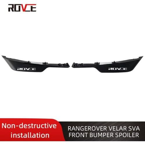 Car Front Bumper Lip Diffuser Splitter Spoiler Protector for Land Rover Range Rover Velar SVA L560 LR115671 LR115672