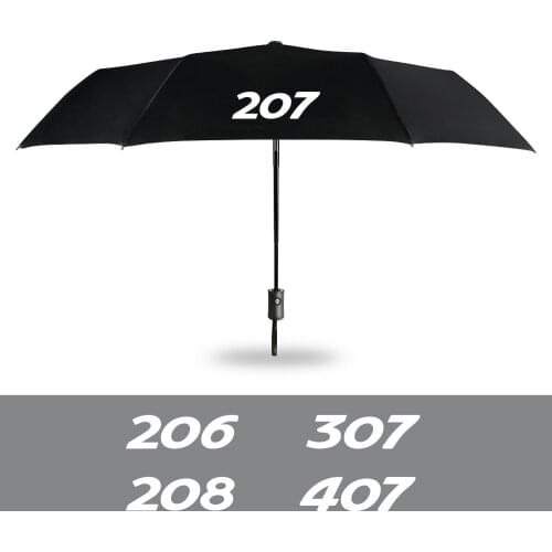 Auto Portable Umbrella For Peugeot 307 206 207 208 308 407 406 408 107 301 Car Waterproof Automatic Folding Umbrella Accessories