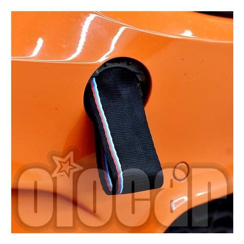Free Shipping oioMotors Racing Front Tow Straps for BMW F87 M2 M2c F80 M3 F82 M4 F90 M5 G29 Z4 F30 F31 F32 F33 F36 F20 F22 Supra