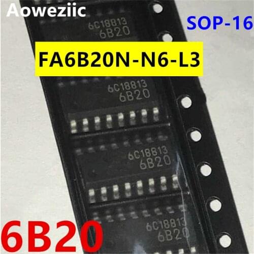 Aoweziic (10Piece/Lot) NEW FA6B20N-N6-L3 FA6B20N FA6B20 6B20 SOP-16 LCD Power Management IC Chips
