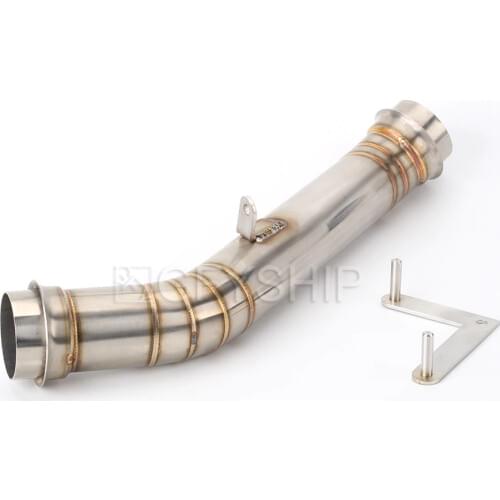 For KTM Superduke 1290 R 2014 2015 to 2018 2019 2020 1290 Super Duke R Escape Decat Motorcycle Exhaust Link Pipe Catalyst Delete