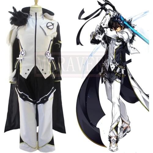 Elsword Raven Furious Blade Cosplay Costume Christmas Halloween Custom Made Any Size
