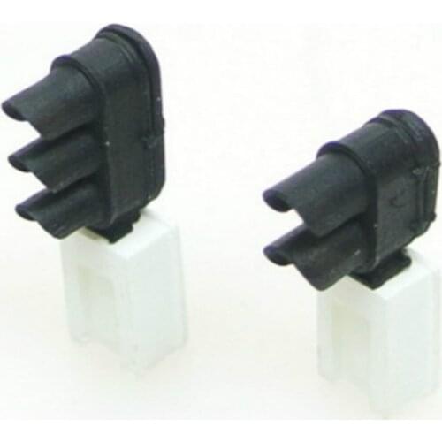 3pcs Toy HO 1:87 Model Traffic Signal Railway Turnout Station Simulation Signal Train Model Accessories Without Light