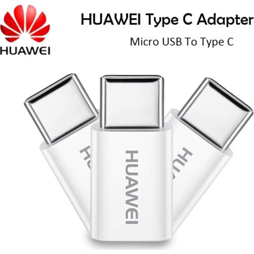 Huawei Type C Cable Adapter Micro USB To USB-C Converter Connector For P40 P30 P20 PRO P10 P9 Plus Honor 10 V10 20 V20 Nova 5 6
