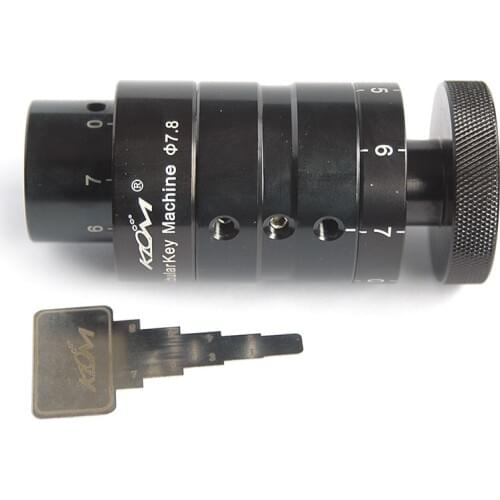 7.8 mm Tubular Computerized Key Cutting Machine Cutters South Korea KLOM Portable Plum Key Copier