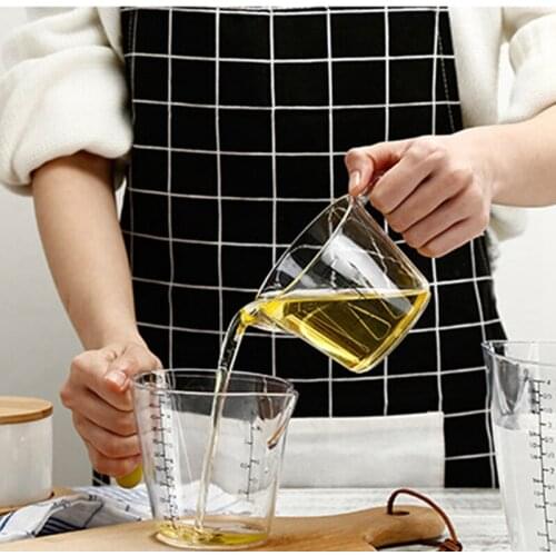 3PCS Measuring Cup Set,250Ml/500Ml/1000Ml,Stackable Measuring Cup with Different Size Units,Heat-Resistant,for Kitchen