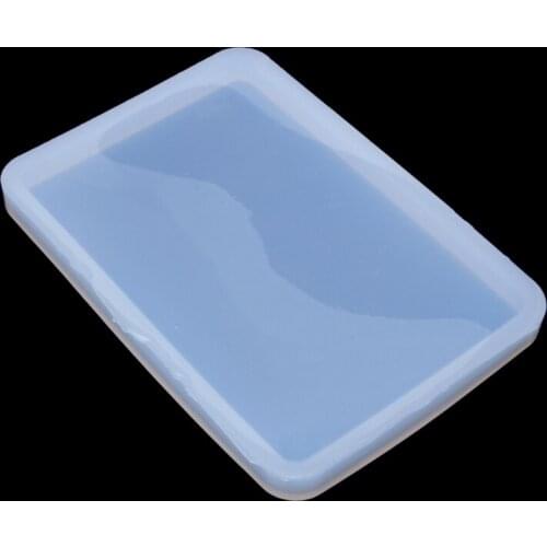 New Soft Pottery Base Mudboard Mold Silicone Jewelry Making Mould DIY Resin Handmade