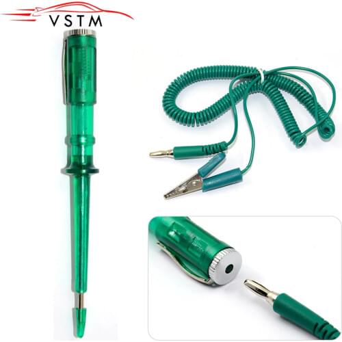 Car Circuit Tester pen DC 6V 12V 24V Voltage Auto Vehicle Gauge Test Light High Quality