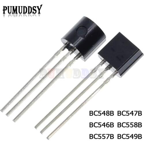 100PCS BC548B BC546B BC557B BC547B BC558B BC549B BC548 BC546 BC557 BC547 BC558 Transistor BC549 TO-92 TO92 pumuddsy