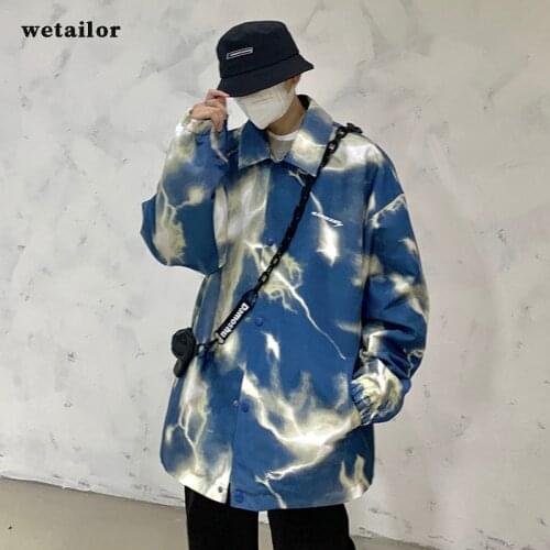 Wetailor Men's Long Shirts