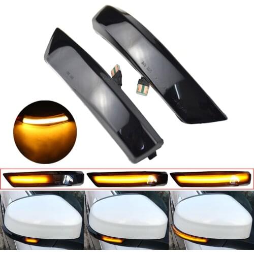 1pair Side Wing Rearview Mirror Indicator Flashing Blinker LED Dynamic Turn Signal Light For Ford Focus 2 3 Mk2 Mk3 Mondeo Mk4